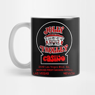 Vintage Jolly Trolley Casino Las Vegas Mug